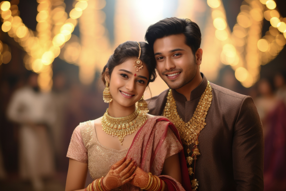 Indian Wedding Couple - Agarwal Vivaah
